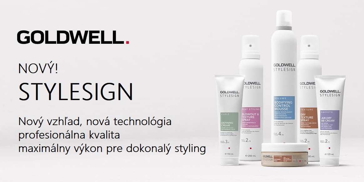 GOLDWELL StyleSign nové prevedenie, nová technológia, nekompromisné výsledky