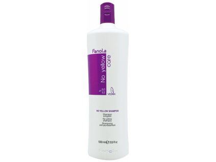 FANOLA No Yellow  Shampoo 1000ml - šampón pre blond, melírované a šedivé vlasy