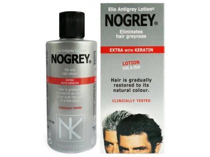 NOGREY Elio Antigrey Lotion 200ml - vlasová voda proti šedinám s keratínom