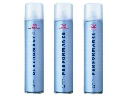 WELLA Performance - Lak na vlasy - extra silný R  500ml - SET 3ks